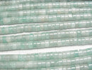 [Video] Amazonite AA Rondelle (Heishi) 4x4x2mm 1strand beads (aprx.15inch/37cm)