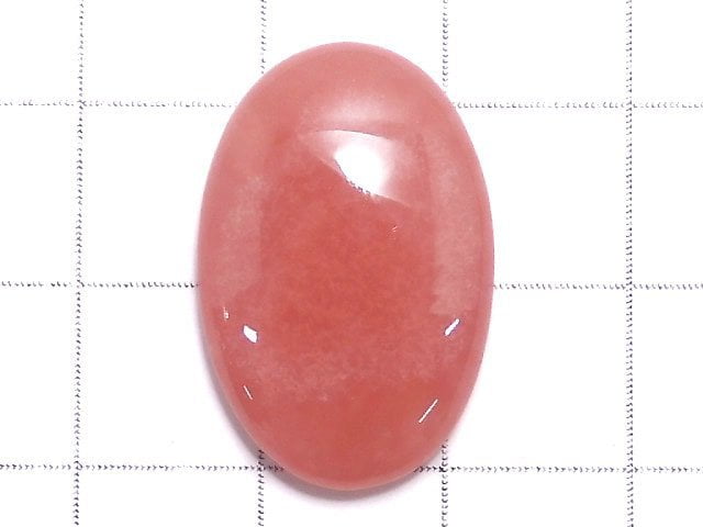 [Video][One of a kind] Rhodochrosite AAA- Cabochon 1pc NO.14