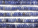 [Video] Sodalite AA Rondelle 4x4x2mm 1strand beads (aprx.15inch/37cm)