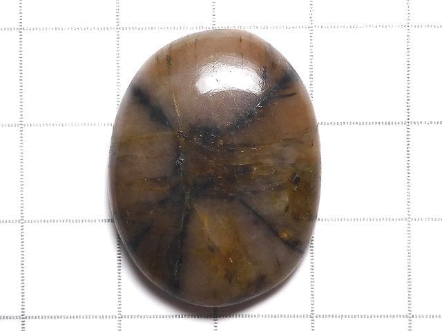 [Video][One of a kind] Chiastolite Cabochon 1pc NO.35