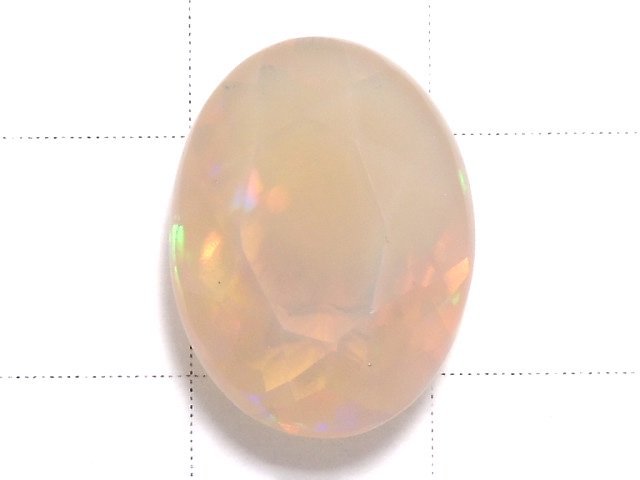 [Video][One of a kind] High Quality Ethiopian Opal AAA Loose stone Faceted 1pc NO.172