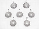 [Video]Meteorite (Altai meteorite) Round Pendant 28x28mm 1pc