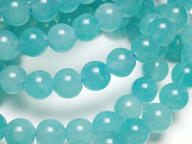 [Video] Amazonite Silica AA Round 6.5mm Bracelet