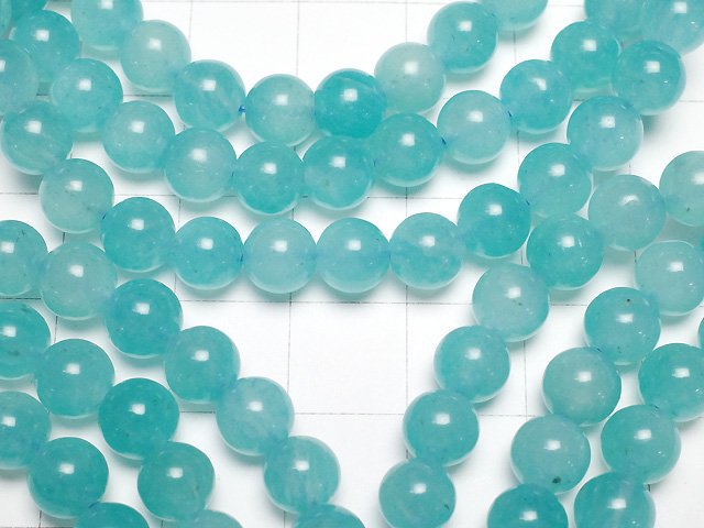 [Video] Amazonite Silica AA Round 6.5mm Bracelet