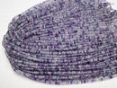 [Video] Purple Fluorite AA++ Rondelle 4x4x2mm 1strand beads (aprx.15inch/37cm)
