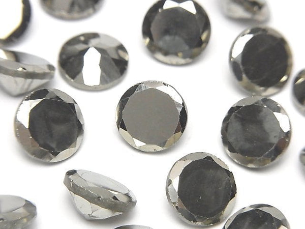 [Video]Pyrite Loose stone Round Faceted 10x10mm 1pc
