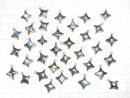 [Video]Labradorite Sparkle Star Charm Gold color 2pcs