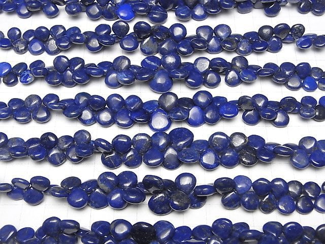 [Video] Lapislazuli AA++ Chestnut (Smooth) 1strand beads (aprx.7inch/18cm)
