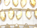 [Video]High Quality Citrine AAA Marquise Faceted Briolette half or 1strand (20pcs)