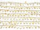 [Video]High Quality Citrine AAA Marquise Faceted Briolette half or 1strand (20pcs)