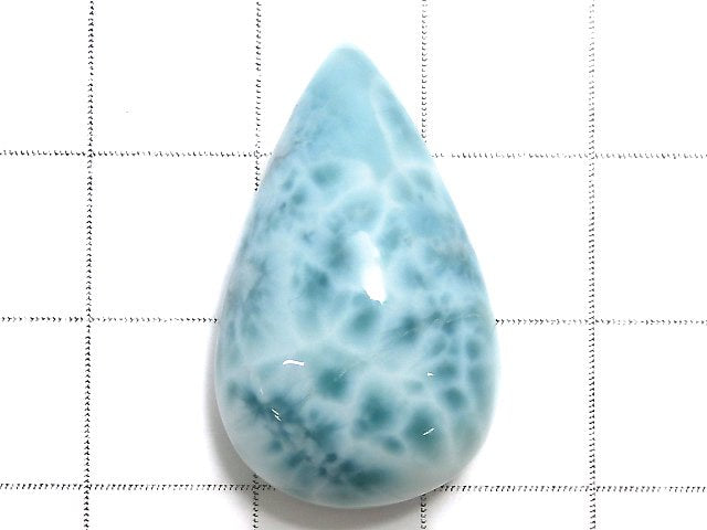 [Video][One of a kind] Larimar Pectolite AA++ Cabochon 1pc NO.111