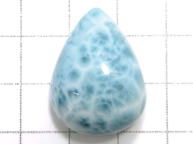 [Video][One of a kind] Larimar Pectolite AA++ Cabochon 1pc NO.113
