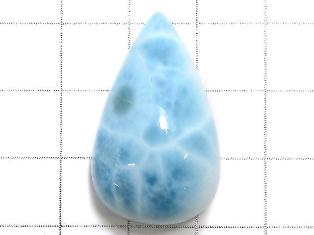 [Video][One of a kind] Larimar Pectolite AA++ Cabochon 1pc NO.116