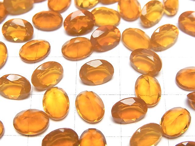 [Video]High Quality Oregon Opal AAA Loose stone Oval Faceted 8x6mm 2pcs