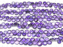 [Video]High Quality Amethyst AA++ Chestnut (Smooth) half or 1strand beads (aprx.7inch/18cm)