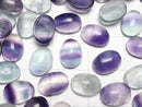 [Video] Multicolor Fluorite AA++ Oval Cabochon 8x6mm 5pcs