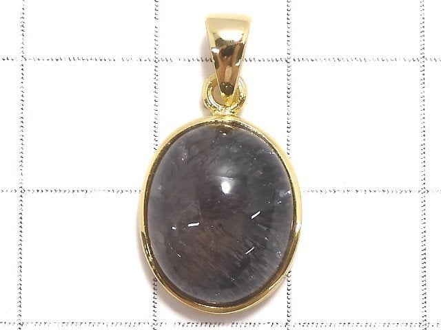 [Video][One of a kind] Elestial Quartz AA++ Pendant 18KGP NO.140