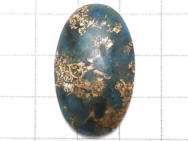 [Video][One of a kind] Copper Apatite Cabochon 1pc NO.12