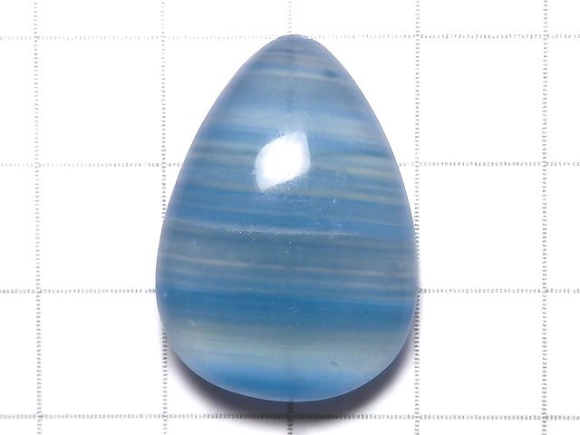 [Video][One of a kind] Natural Blue Calcite AAA Cabochon 1pc NO.176