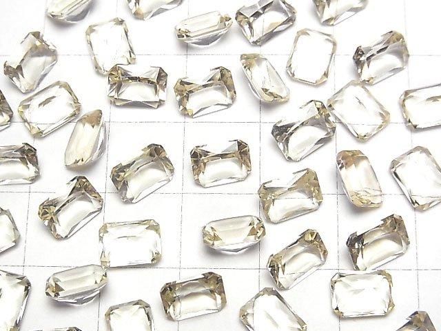 [Video] High Quality Oregon Sunstone AAA Loose Stone Rectangle Faceted 8x6mm 1pc