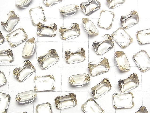 [Video]High Quality Oregon Sunstone AAA Loose stone Rectangle Faceted 8x6mm 1pc