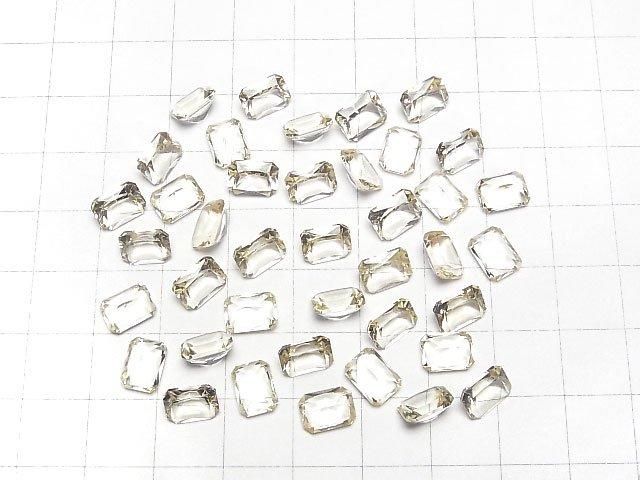 [Video] High Quality Oregon Sunstone AAA Loose Stone Rectangle Faceted 8x6mm 1pc