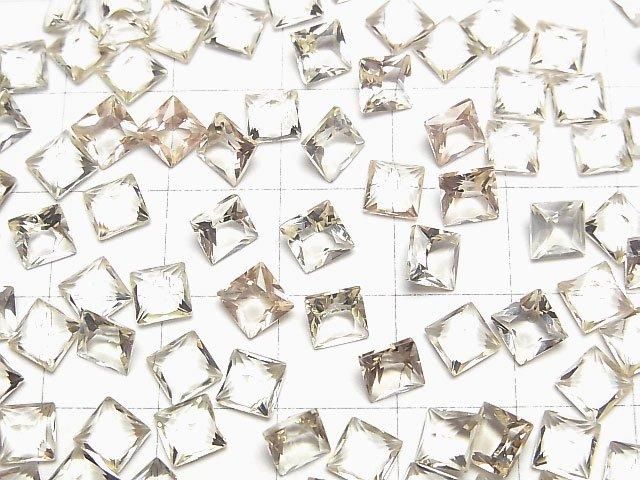 [Video] High Quality Oregon Sunstone AAA Loose Stone Princess Cut 5x5mm 2pcs