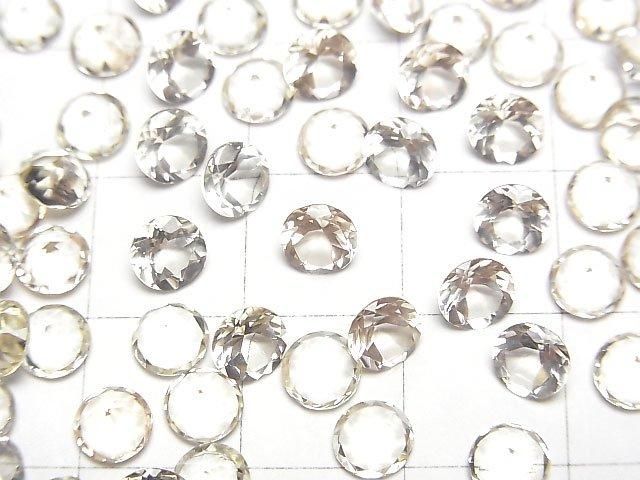 [Video]High Quality Oregon Sunstone AAA Loose stone Round Faceted 5x5mm 2pcs