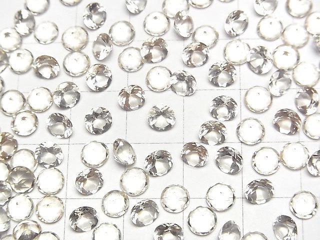 [Video]High Quality Oregon Sunstone AAA Loose stone Round Faceted 5x5mm 2pcs