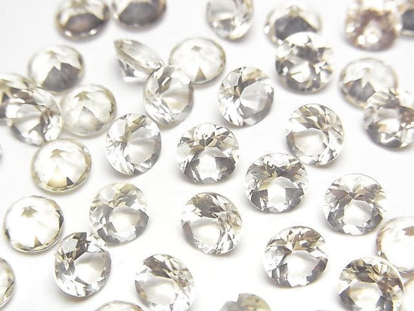 [Video]High Quality Oregon Sunstone AAA Loose stone Round Faceted 6x6mm 2pcs