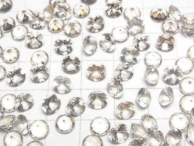 [Video]High Quality Oregon Sunstone AAA Loose stone Round Faceted 6x6mm 2pcs