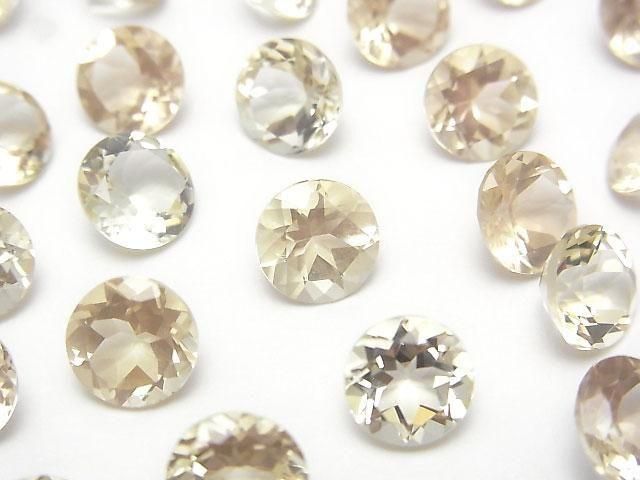 [Video]High Quality Oregon Sunstone AAA Loose stone Round Faceted 8x8mm 1pc