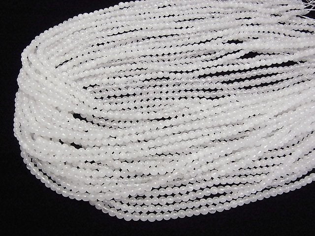 [Video]Danburite AA++ Round 3mm half or 1strand beads (aprx.15inch/38cm)