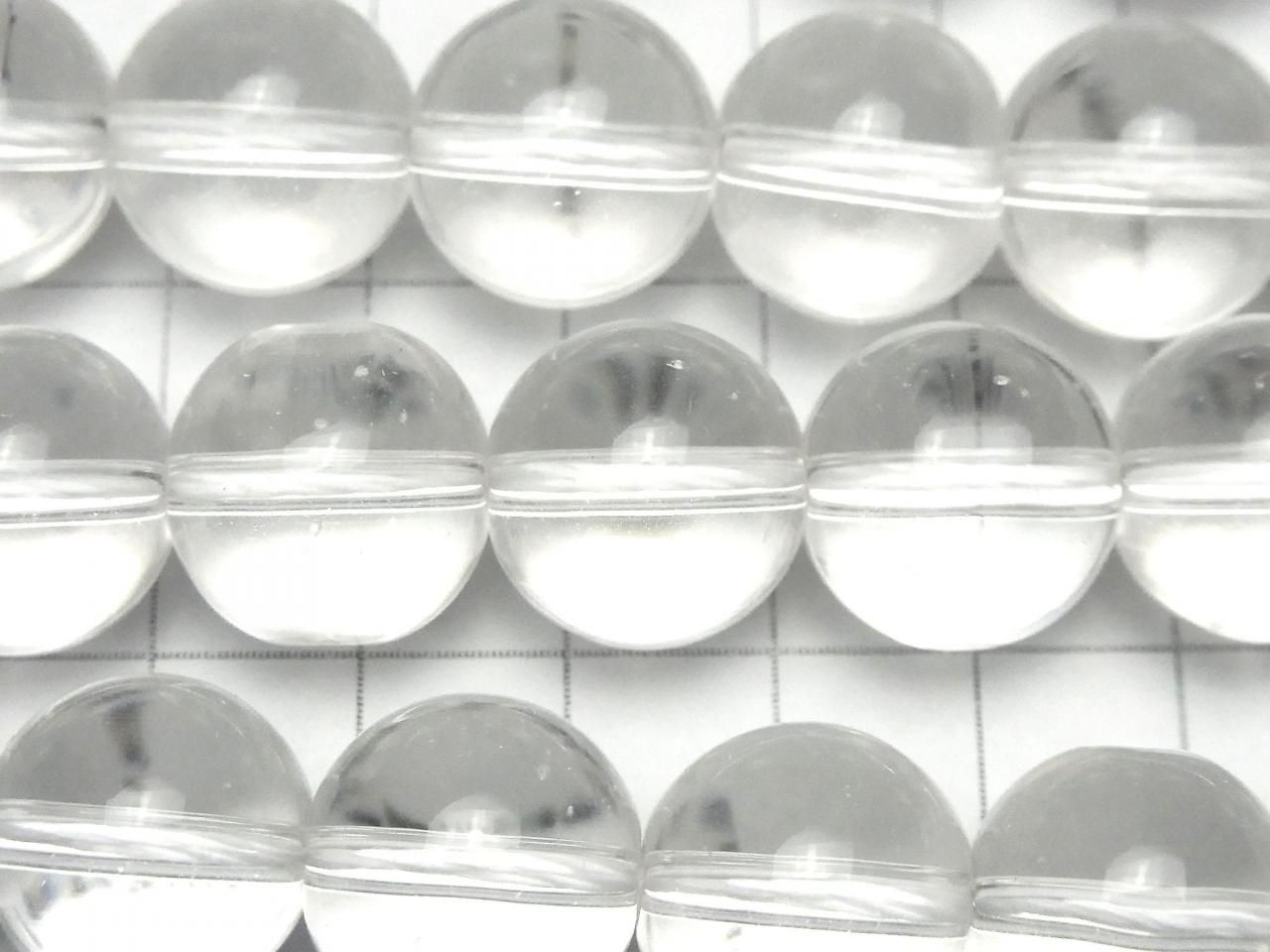 Crystal (Fused Quartz) AAA Round 16mm 1-strand beads (approx. 14 inches/35 cm)
