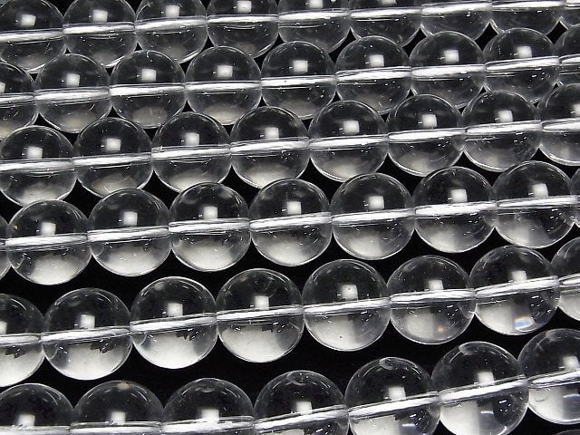 [Video] Crystal (Smelted Quartz) AAA Round 18mm 1strand beads (aprx.14inch/34cm)