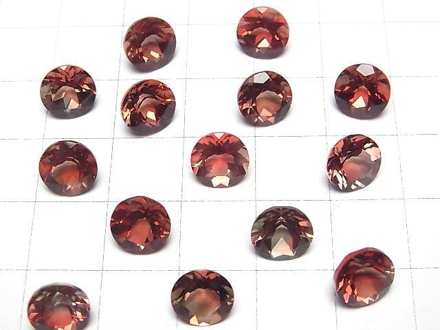 [Video]High Quality Andesine AAA Loose stone Round Faceted 8x8mm 1pc