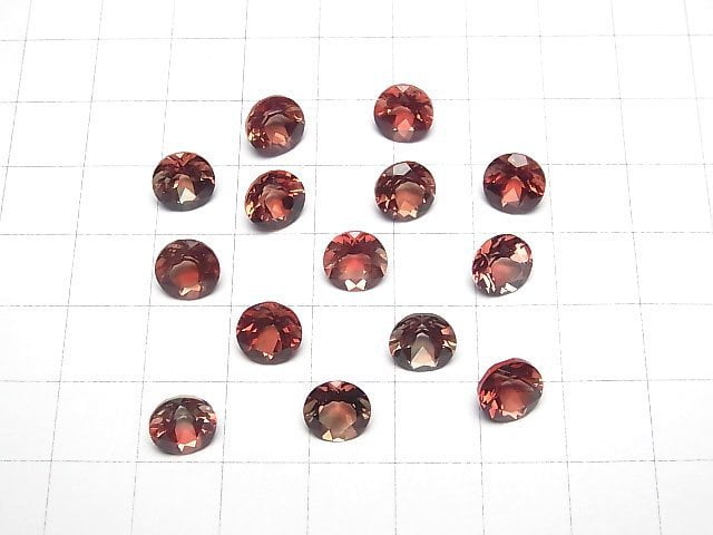 [Video]High Quality Andesine AAA Loose stone Round Faceted 8x8mm 1pc