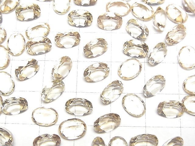 [Video]High Quality Oregon Sunstone AAA Loose stone Oval Faceted 8x6mm 1pc