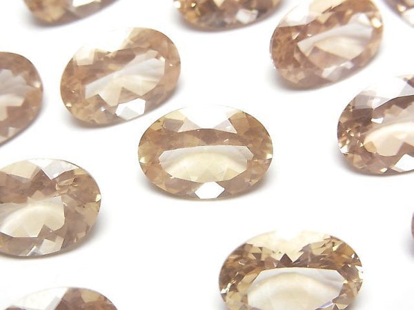 [Video]High Quality Oregon Sunstone AAA Loose stone Oval Faceted 14x10mm 1pc