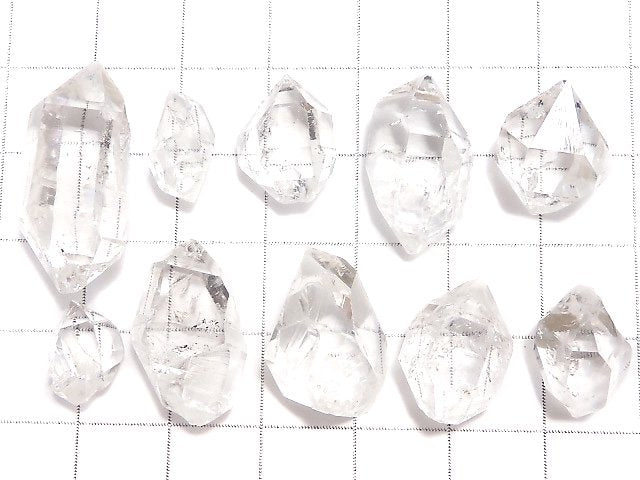 [Video][One of a kind] NYHerkimer Diamond AAA- Loose stone Rough Rock 10pcs set NO.17
