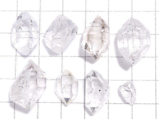 [Video][One of a kind] NYHerkimer Diamond AAA- Loose stone Rough Rock 8pcs set NO.19