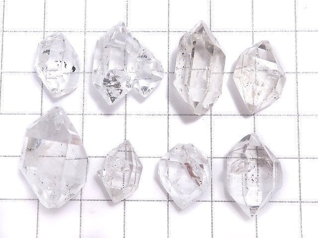 [Video][One of a kind] NYHerkimer Diamond AAA- Loose stone Rough Rock 8pcs set NO.20