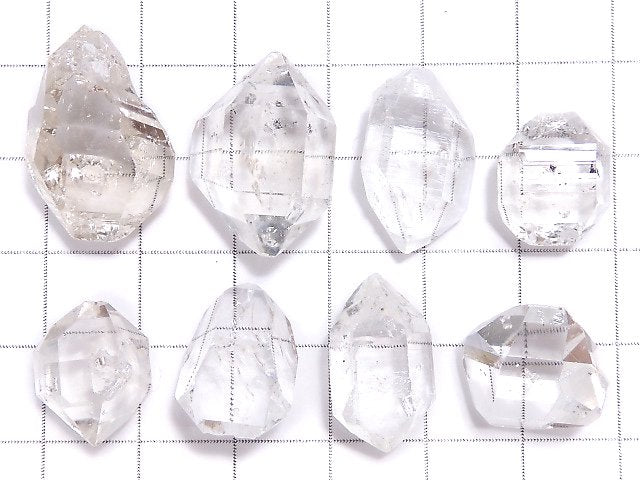 [Video][One of a kind] NYHerkimer Diamond AAA- Loose stone Rough Rock 8pcs set NO.21