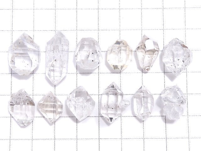 [Video][One of a kind] NYHerkimer Diamond AAA- Loose stone Rough Rock 12pcs set NO.29