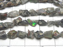 [Video] Ethiopian Blue Gray Color Opal Rough Rock Nugget 1strand beads (aprx.15inch/36cm)