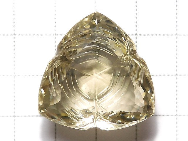 [Video][One of a kind] High Quality Lemon Quartz AAA Loose stone Carved Faceted 1pc NO.37