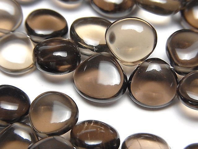 [Video]High Quality Smoky Quartz AAA Chestnut (Smooth) half or 1strand beads (aprx.7inch/18cm)