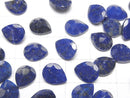 [Video]Lapislazuli AA++ Loose stone Pear shape Faceted 10x8mm 3pcs