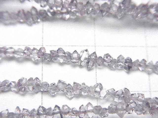 [Video] Pakistani double point crystal coating [Lavender] half or 1strand beads (aprx.15inch/37cm)