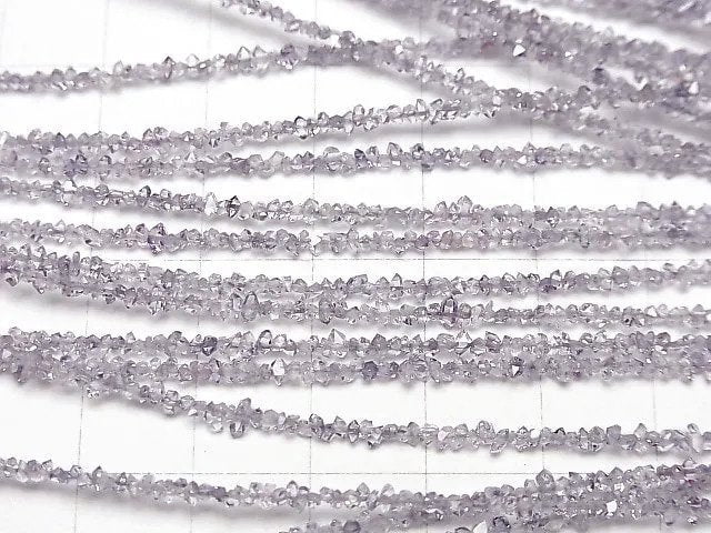 [Video] Pakistani double point crystal coating [Lavender] half or 1strand beads (aprx.15inch/37cm)